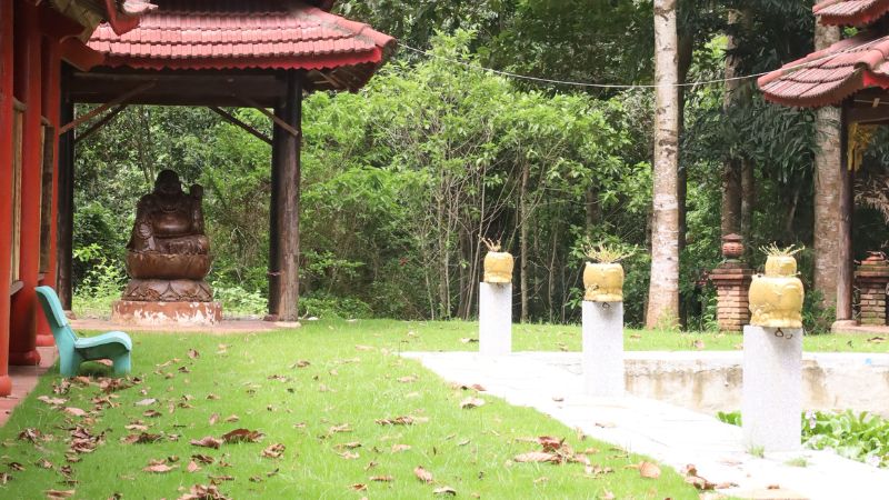 Khuôn viên đồi tâm linh tại Kaho